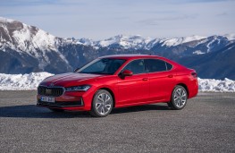 Skoda Superb 4x4, 2026, front