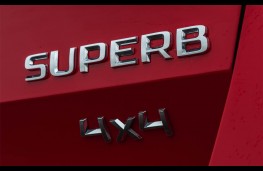 Skoda Superb Estate 4x4, badge