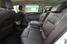 Skoda Superb Estate, rear seats