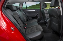 Skoda Superb Estate, rear seats