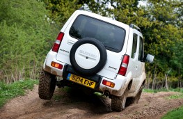 Suzuki Jimny, off-road, rear