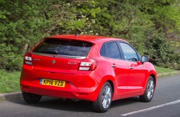 Suzuki Baleno, rear action