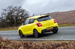 Suzuki Swift Sport, rear action