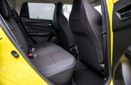 Suzuki Swift Sport, rear seats