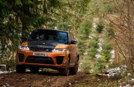 Range Rover Sport SVR, 2018, off road, front