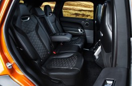 Range Rover Sport SVR, 2018, rear seats