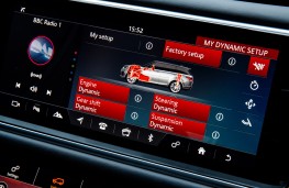 Range Rover Sport SVR, 2018, display screen, upper