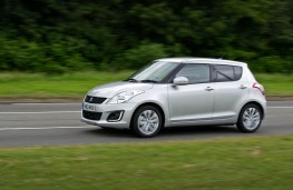 Suzuki Swift 2013, side, action