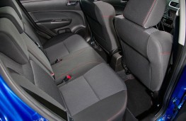 Suzuki Swift Sport 5dr, rear seats