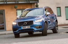 Volvo XC90 T8 Twin Engine R-Design, front, action