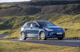 Kia Rio 3 1.0 T-GDi, 2017, front, action