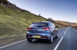 Kia Rio 3 1.0 T-GDi, 2017, rear, action