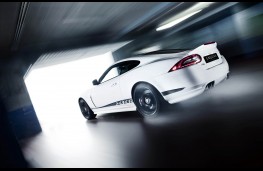 The 2011 Jaguar XKR with Speed Pack rear