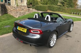Fiat 124 Spider, rear