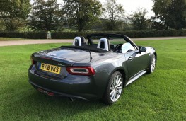 Fiat 124 Spider, rear