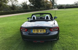 Fiat 124 Spider, rear