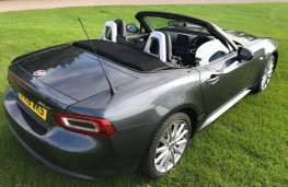 Fiat 124 Spider, rear