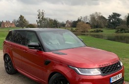 Range Rover Sport, front