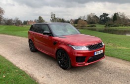 Range Rover Sport, front