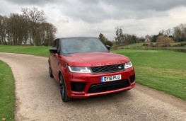 Range Rover Sport, front