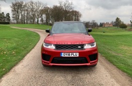 Range Rover Sport, front
