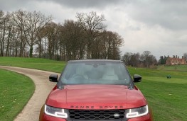 Range Rover Sport, front
