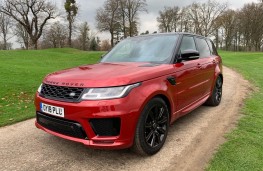 Range Rover Sport, front