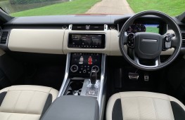 Range Rover Sport, interior