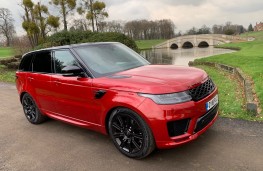 Range Rover Sport, front
