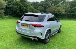 Mercedes GLE, rear