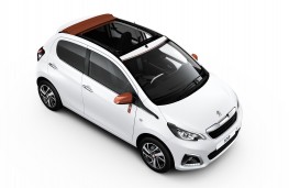 Peugeot 108 Top Roland Garros, 2017, overhead