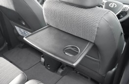 Toyota Verso, seat tray