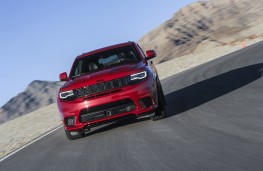 Jeep Grand Cheorkee Trackhawk, 2018, front, action