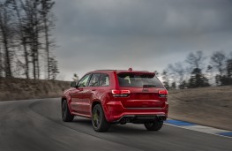 Jeep Grand Cheorkee Trackhawk, 2018, rear, action
