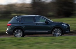 SEAT Tarraco, 2019, side, action