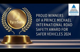 TyreSafe wins Prince Michael International Road Safety Award