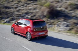 Volkswagen up! GTI, 2018, rear, action