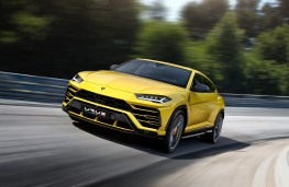 Lamborghini Urus, 2018, front, action