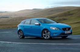Volvo V40 R-Design, side, action