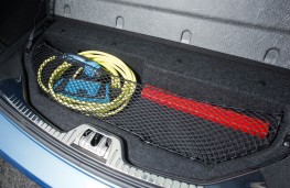 Volvo V60 plug-in hybrid, charging cables stowed in boot