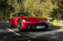 Aston Martin Vantage, 2018, front, action