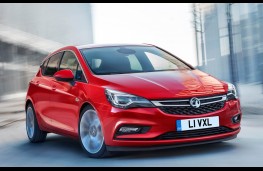 Vauxhall Astra, front action