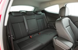Vauxhall Astra GTC, rear seats