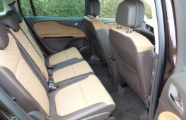 Vauxhall Zafira Tourer, rear seats