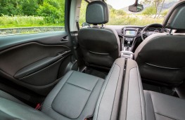Vauxhall Zafira Tourer, rear seats 