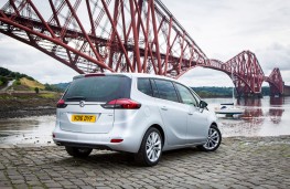 Vauxhall Zafira Tourer, rear quarter