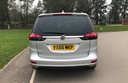 Vauxhall Zafira Tourer, rear