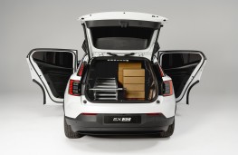 Volvo EX30 Cargo, 2026, cargo space, loaded