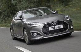 Hyundai Veloster Turbo, front