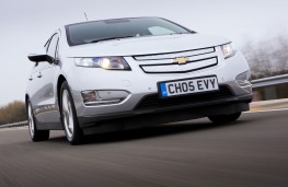 Chevrolet Volt, front, action
